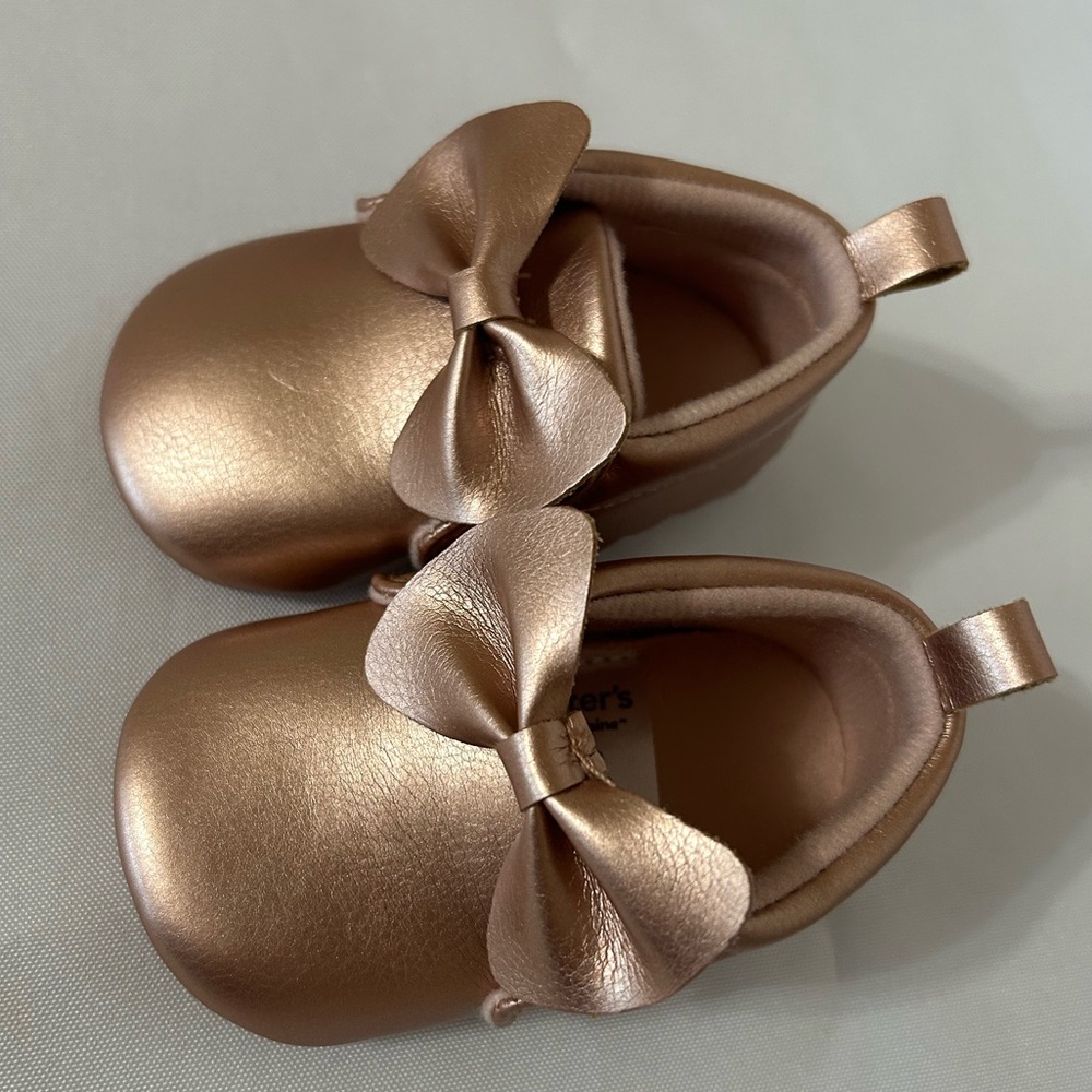 Baby Girl Rose Gold Shoes